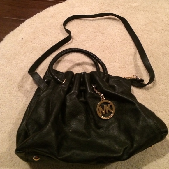 SOLD!!! Authentic michael kors hobo with dust bag