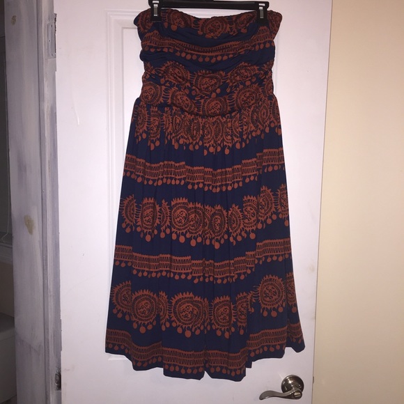 Strapless Dress