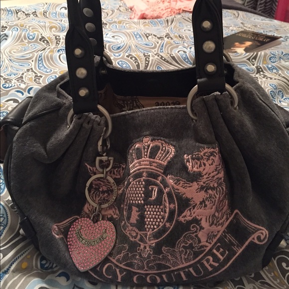 Juicy Couture Handbags - Juicy Couture Velour Handbag