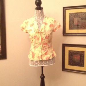 Yellow fall shirt