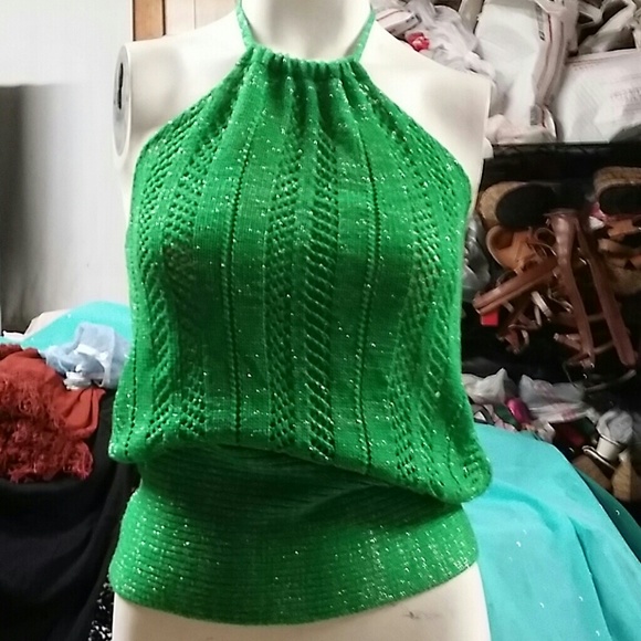 Crochet sparkly top - Picture 1 of 4