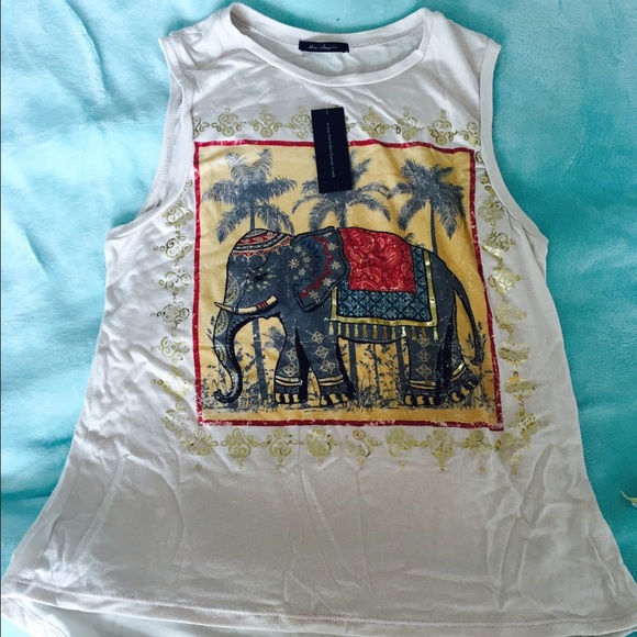 💥 SOLD 💥 Elephant Tank Top