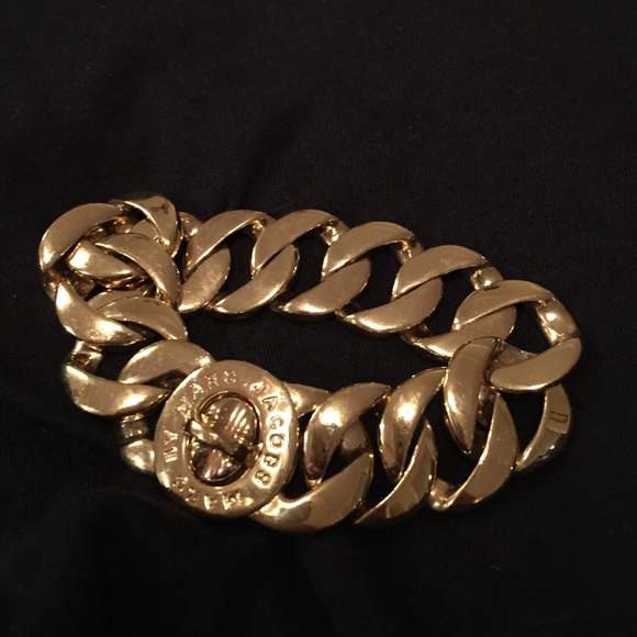 Marc By Marc Jacobs Gold Kate Link Bracelet