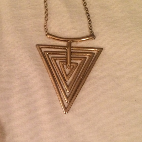 Triangle necklace