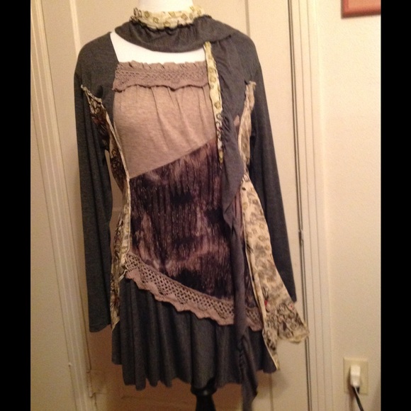 GREAT KNIT BOHO DRESS