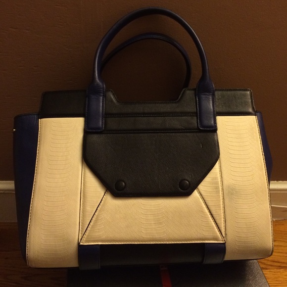 BCBGMAXARIA Colorblock Satchel - Picture 2 of 3