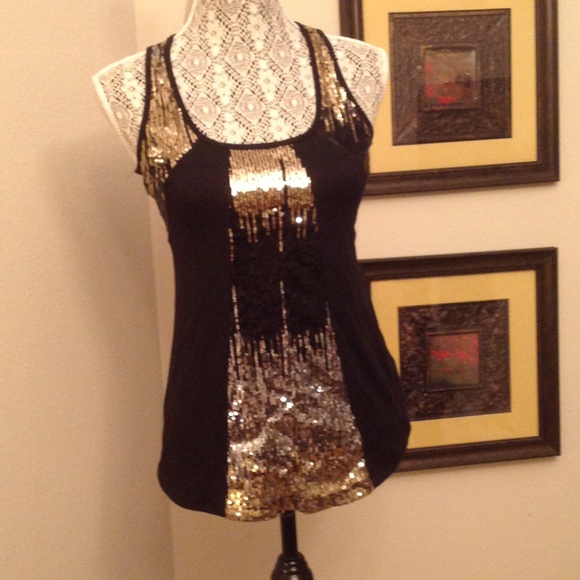 Sequin top