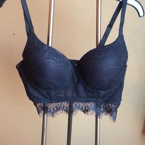 Black bralette/bandeau