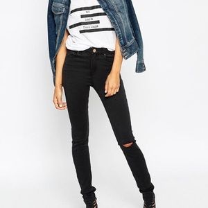 ASOS Ridley Ripped Skinny Jean