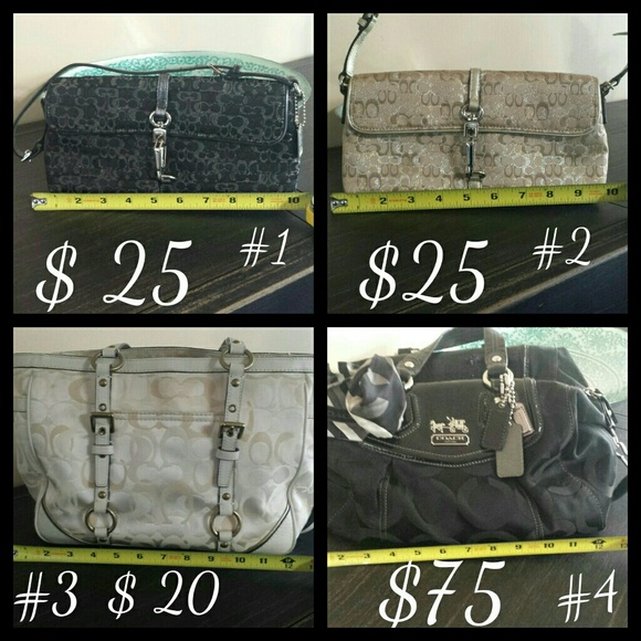 Coach Handbags - Authentic Coach bags