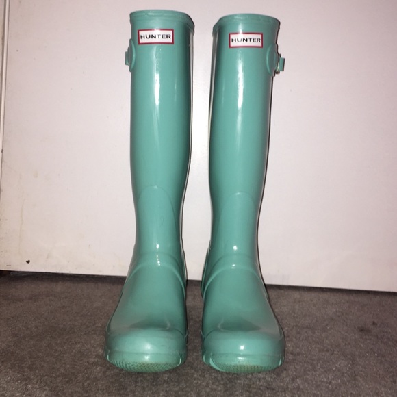 Tiffany Blue Hunter Boots✨SOLD