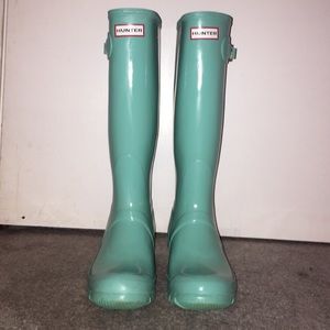 Tiffany Blue Hunter Boots✨SOLD