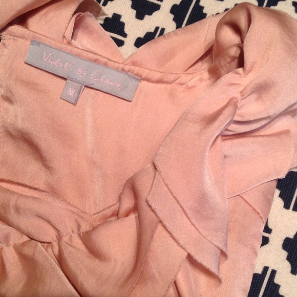 Violet & Claire Blush pink top - Picture 2 of 3