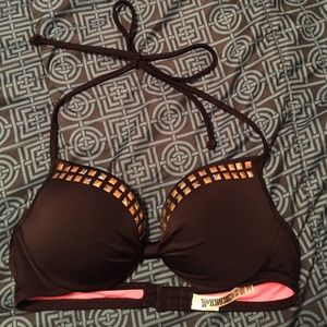 Black push up VS bikini top