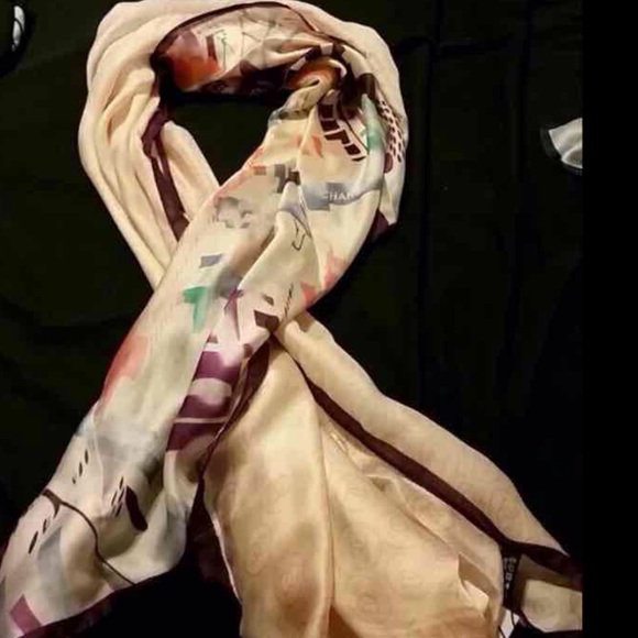 Chanel Silk Scarf!