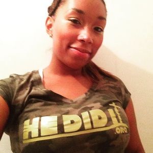 Gold on Army T-Shirt
