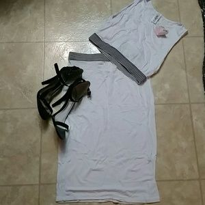 Skirt and crop top set