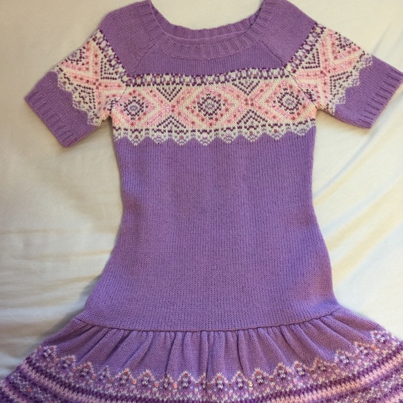 Skater dress with sequins by justice!