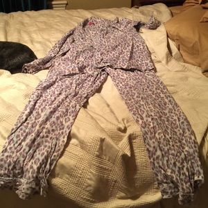 Victoria's Secret flannel Pajamas