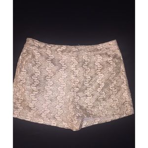 Gold Shimmery Shorts