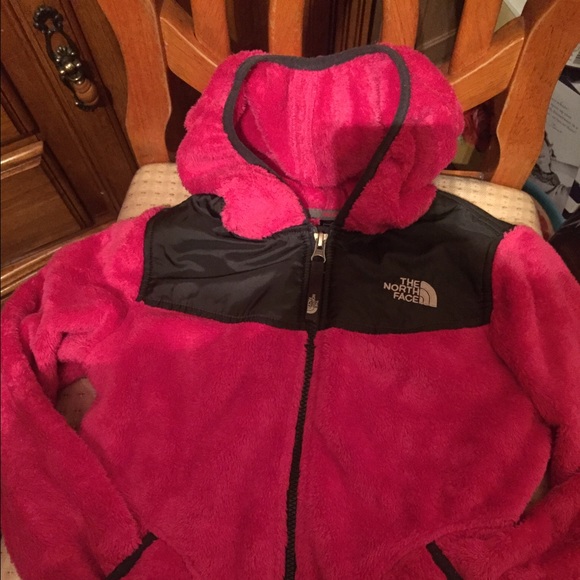 Pink North Face jacket