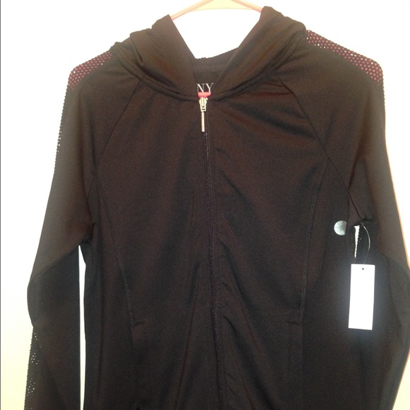 Mesh hoodie Yoga sweatshirt