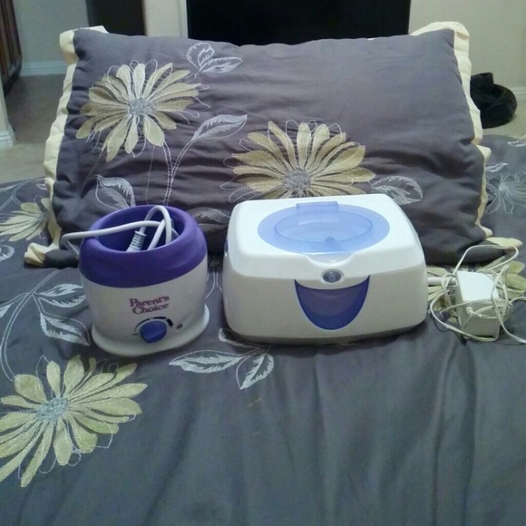 Bottle warmer and wipees warmer