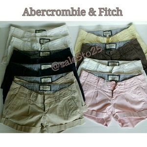 Abercrombie & Fitch Shorts  $10.00 Each