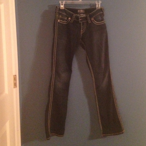 Silver jeans