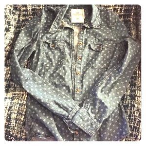 H&M denim shirt