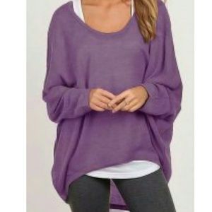 Purple sweater