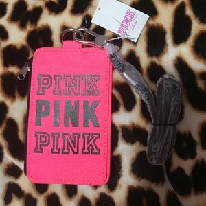 Pink by Victoria's Secret lanyard
