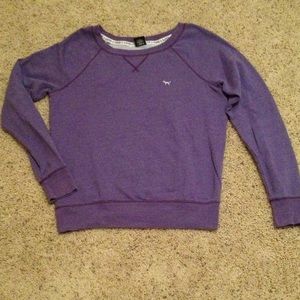VS "Love Pink" purple sweatshirt size medium.