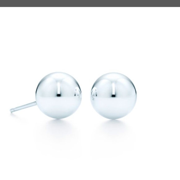 Tiffany Silver Beads Earrings - Picture 3 of 3