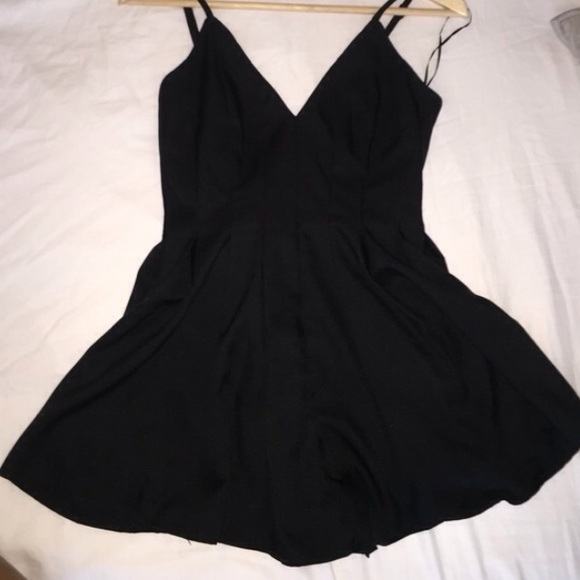 LF Black Romper
