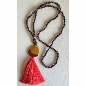 Tassel necklace