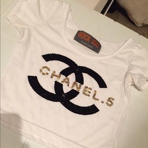 Chanel crop top