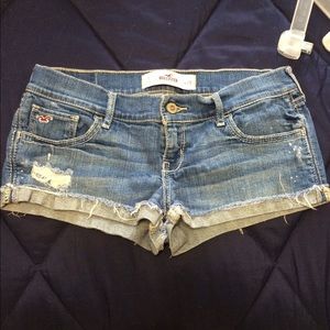 Hollister denim shorts