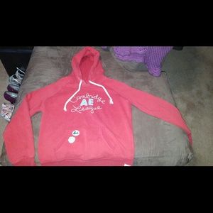 Red American Eagle sweatshirt