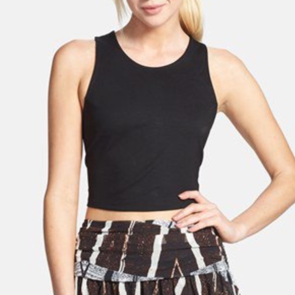 ASTR Racerback Crop Tank - Picture 1 of 2