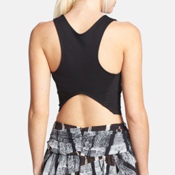 ASTR Racerback Crop Tank - Picture 2 of 2