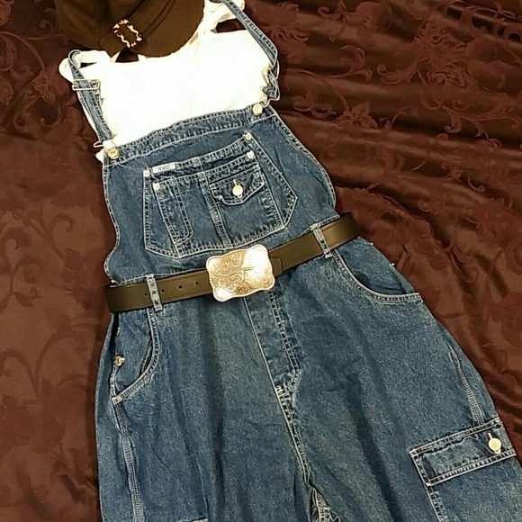 Revolt Denim - Plus Size bib overalls