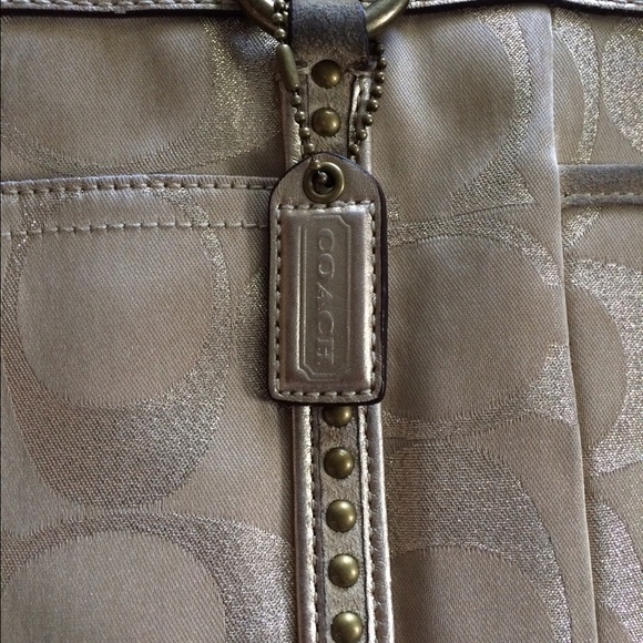 Authentic Gold Coach Bag - Picture 3 of 4