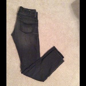 Gap black/gray skinny jeans