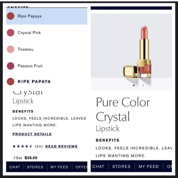 Estee lauder brand new lipstickS NEW COLORS UPβ€οΈπ₯ - Picture 2 of 4