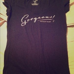 Victoria Secret Black Gorgeous Shirt