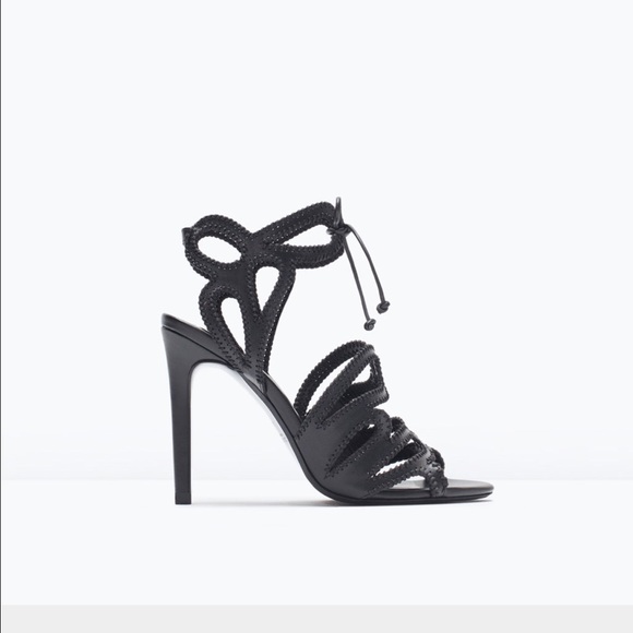 Zara Shoes - 🚫NEED THEM GONE 🚫Zara open toe Strappy heel