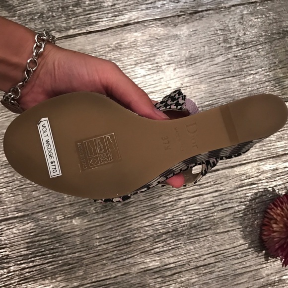 New Dior wedges. 100% authentic - Picture 4 of 4