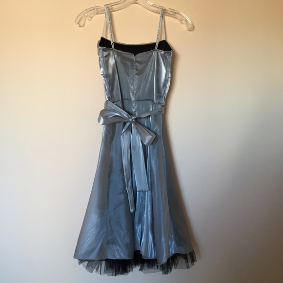 Stunning Ruby Rox Silver Dress - Picture 2 of 3