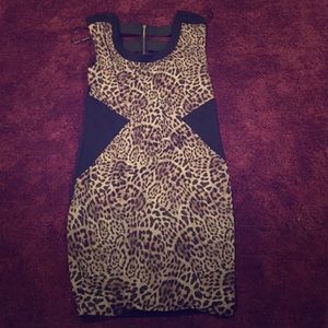 Forever 21 Leopard dress